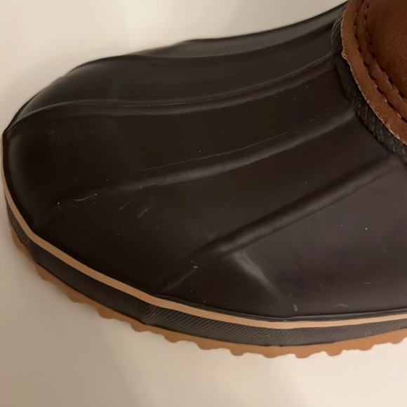 SPORTO NWT Duck Boots Waterproof Faux Fur Winter boots Women's Sz 7.5M - Picture 10 of 12